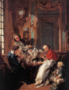Francois Boucher The Afternoon Meal Spain oil painting artist